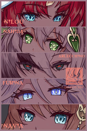 Genshin Eyes Female 230929