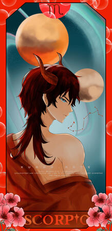 241115 Zodiac Scorpio card