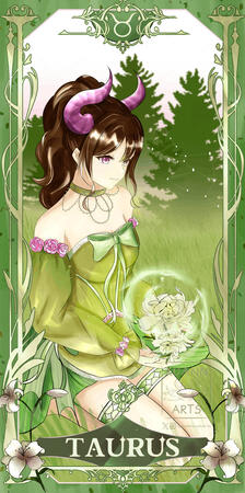 260613 Zodiac Taurus card redraw